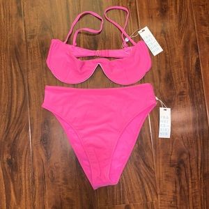 Frankie’s Bikinis Pink Punch Tolly and Jenna - SOLD OUT